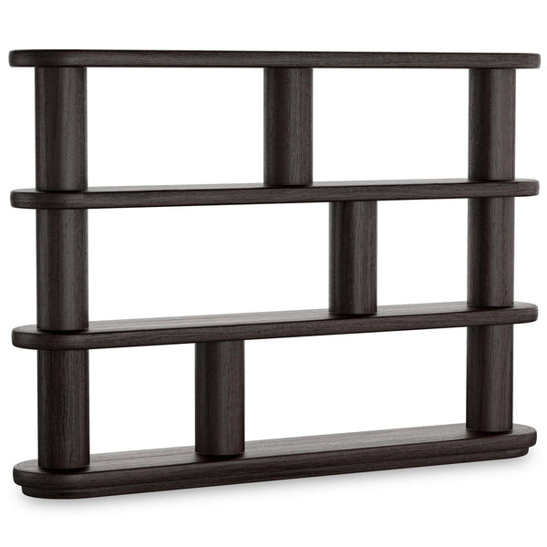 home fashion Luciana Bookcase Ebony Oak by Four Hands