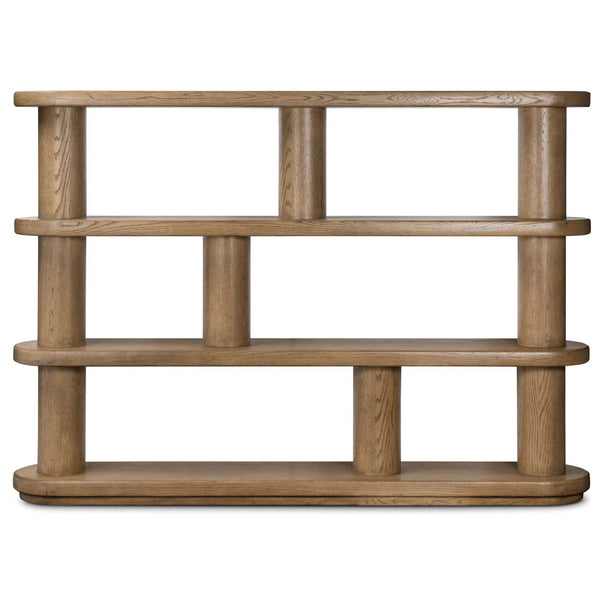 Home Fashion Luciana Bookcase Smoked Oak By Four Hands