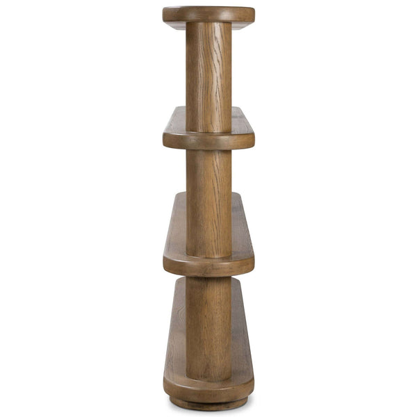 Home Fashion Luciana Bookcase Smoked Oak By Four Hands