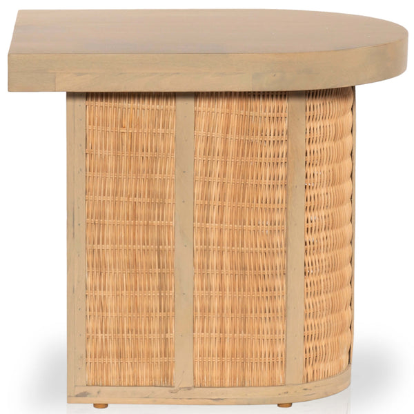 Home Fashion Lucinda End Table Natural Mango By Four Hands