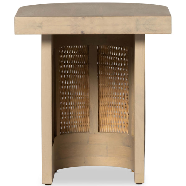 Home Fashion Lucinda End Table Natural Mango By Four Hands