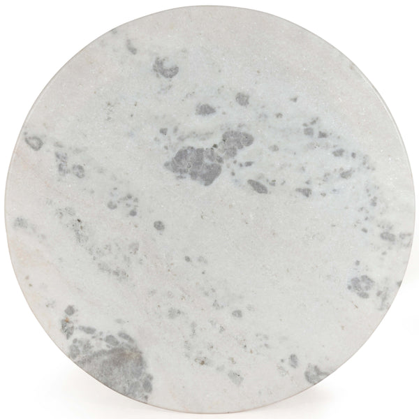 Home Fashion Lucy 60" Round Dining Table White Marble By Four Hands