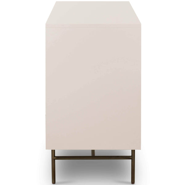 Home Fashion Luella 6 Drawer Dresser Matte Alabaster By Four Hands