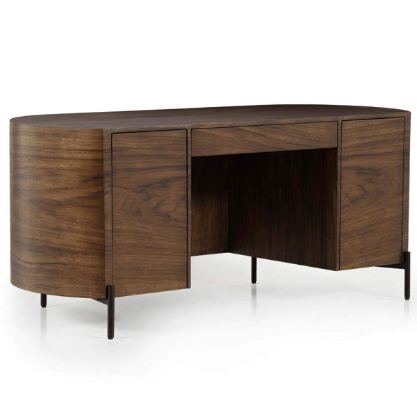 home fashion Lunas Executive Desk Caramel Guanacaste by Four Hands
