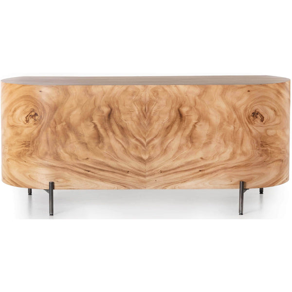 Home Fashion Lunas Executive Desk Gold Guanacaste By Four Hands