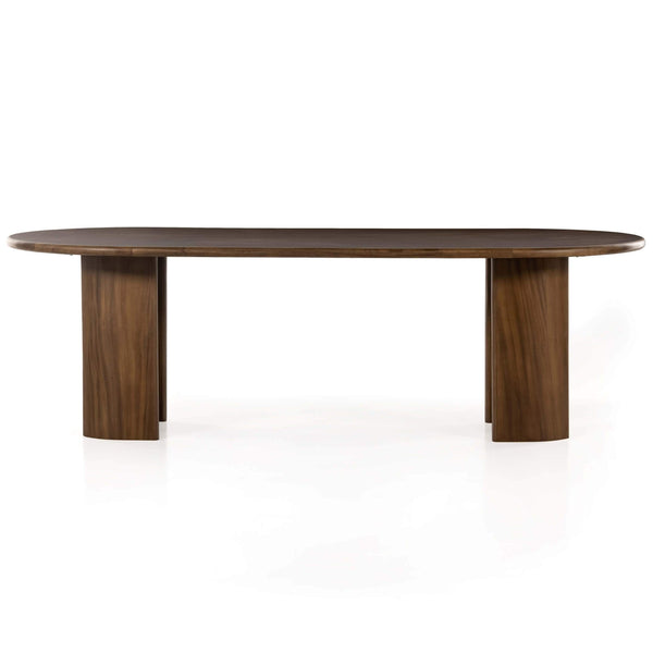 Home Fashion Lunas Oval Dining Table Caramel Guanacaste By Four Hands