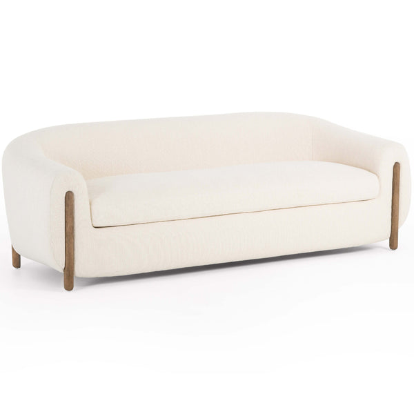 Home Fashion Lyla 86" Sofa Kerbey Ivory By Four Hands