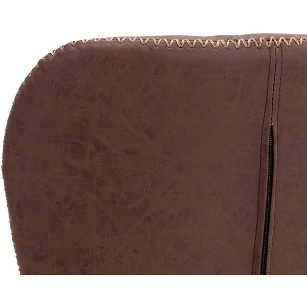 Home Fashion Lyla Bar & Counter Stool Antique Brown Set Of 2