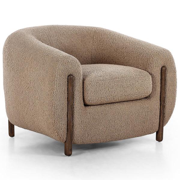 home fashion Lyla Chair Sheepskin Camel by Four Hands