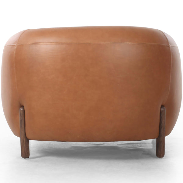 Home Fashion Lyla Leather Chair Valencia Camel By Four Hands