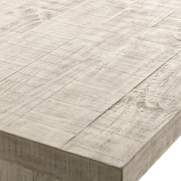 Home Fashion Lynx Rectangular Dining Table Antique White