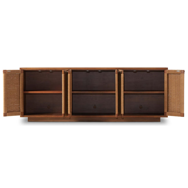 Home Fashion Macklin Sideboard Light Mahogany By Four Hands