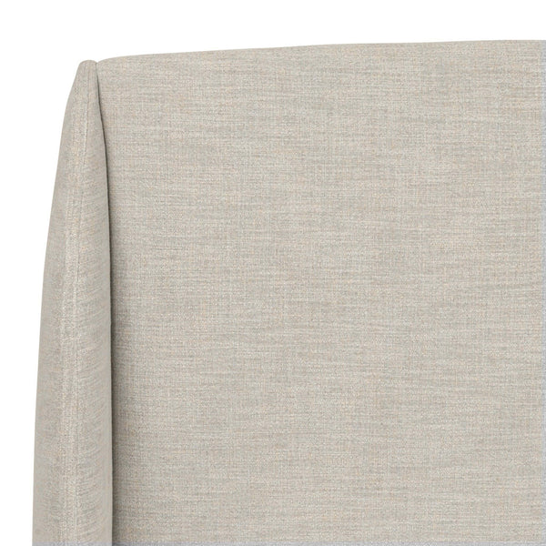 Home Fashion Maeve Upholstered Headboard Bed Cambric Ivory By Four Hands