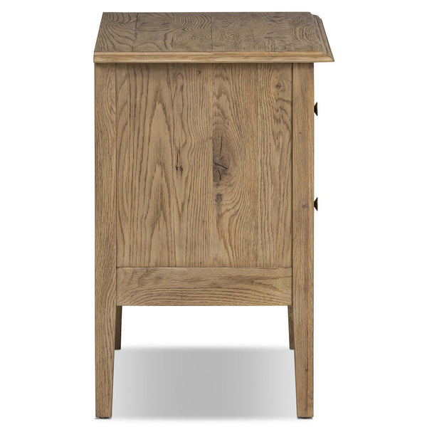 Home Fashion Maggie Nightstand Aged Smoked Oak By Four Hands