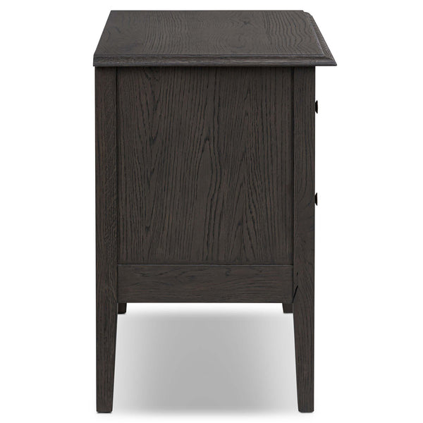 Home Fashion Maggie Nightstand Smoked Black By Four Hands