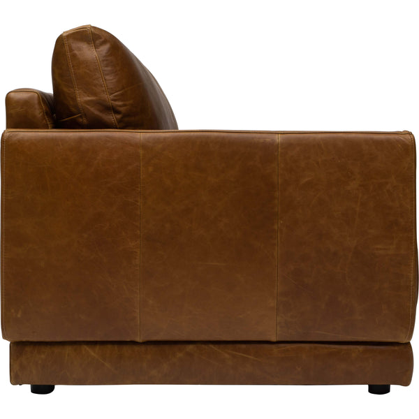 Home Fashion Malibu Leather Sofa Concord Mink By Becki Owens