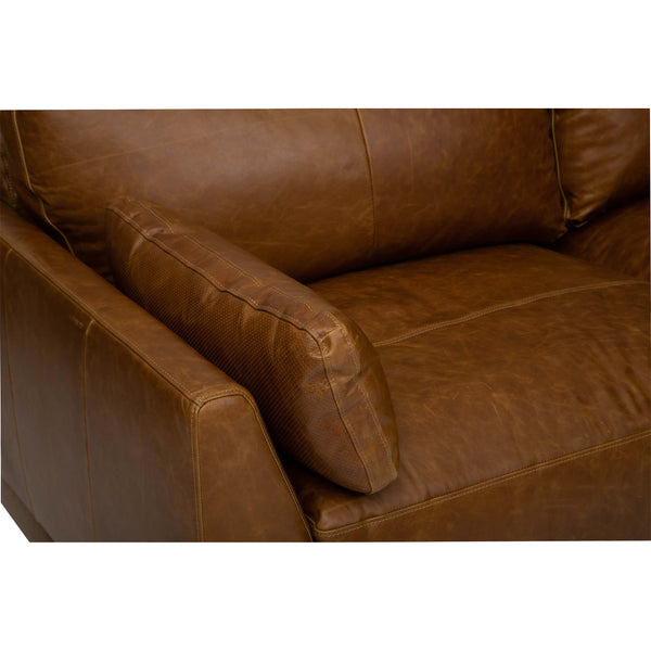 Home Fashion Malibu Leather Sofa Concord Mink By Becki Owens