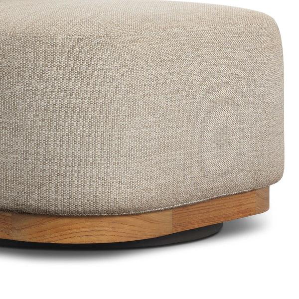 Home Fashion Malta Outdoor Swivel Chair Faye Sand By Four Hands