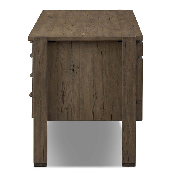 Home Fashion Marcela Desk Grey Reclaimed French Oak By Four Hands
