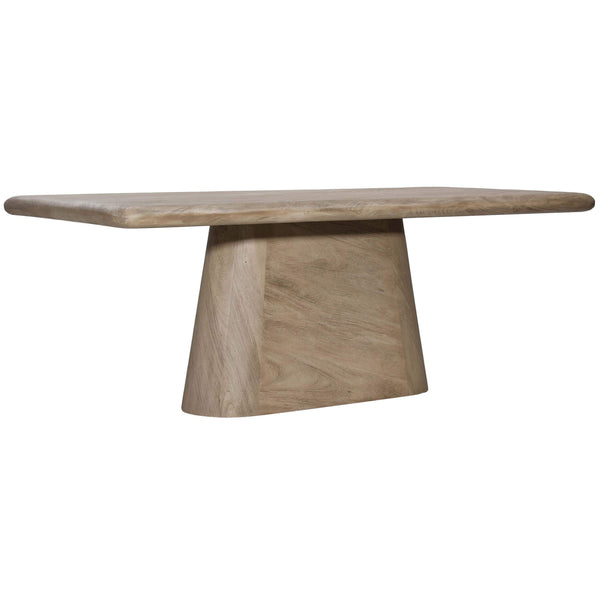 Home Fashion Marci Rectangular Dining Table Natural
