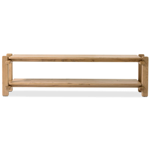 Home Fashion Marcia Low Console Table Natural By Four Hands