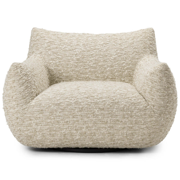 Home Fashion Margot Swivel Chair Solema Cream By Four Hands