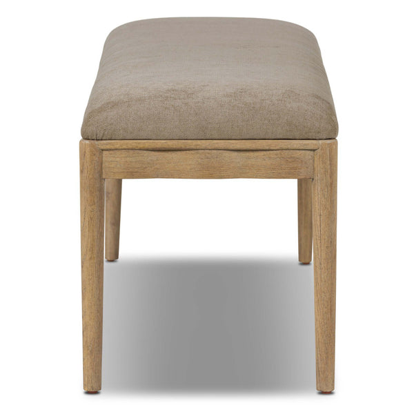 Home Fashion Marie Bench Sage Worn Velvet By Four Hands