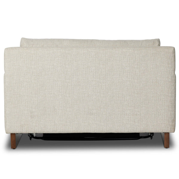 Home Fashion Marquez Sleeper Chair Alameda Snow By Four Hands