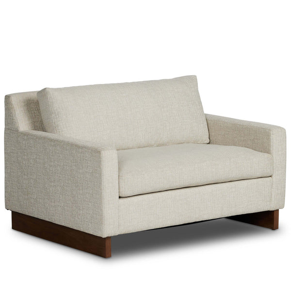 Home Fashion Marquez Sleeper Chair Alameda Snow By Four Hands