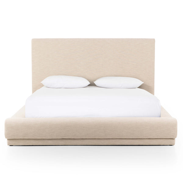 Home Fashion Martina Bed Bergamo Parchment By Four Hands