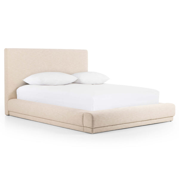home fashion Martina Bed Bergamo Parchment by Four Hands