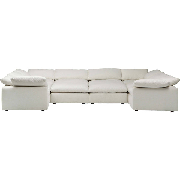 Home Fashion Mateo 10 Piece Modular Sectional Nomad Snow