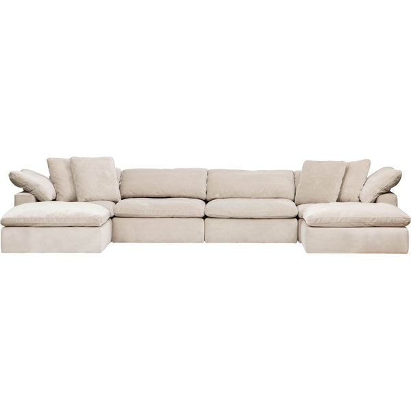 Home Fashion Mateo 6 Piece Modular Sectional Romo Linen