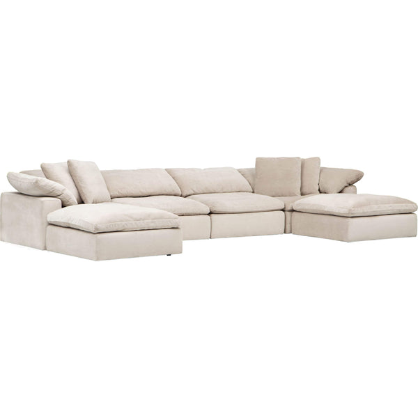 home fashion Mateo 6 Piece Modular Sectional Romo Linen