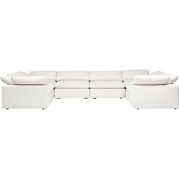 Home Fashion Mateo 8 Piece Modular Sectional Nomad Snow