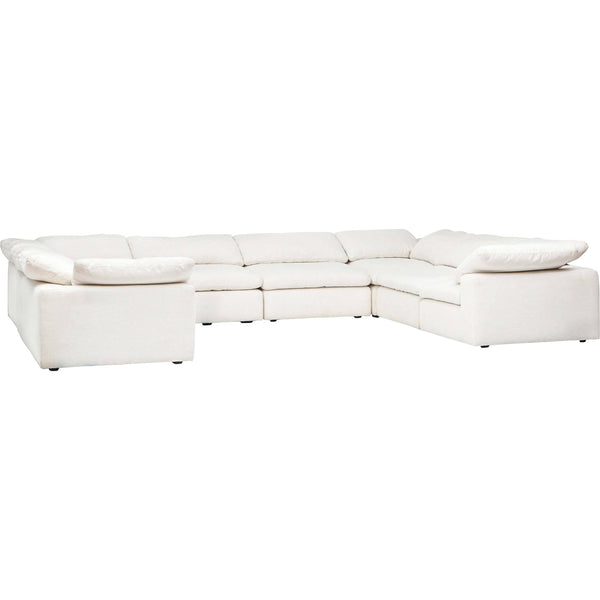 home fashion Mateo 8 Piece Modular Sectional Nomad Snow