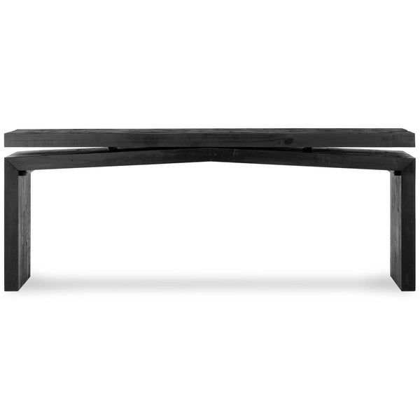 Home Fashion Matthes Large Console Aged Black By Four Hands