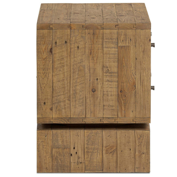 Home Fashion Matthes Nightstand Sierra Rustic Natural By Four Hands