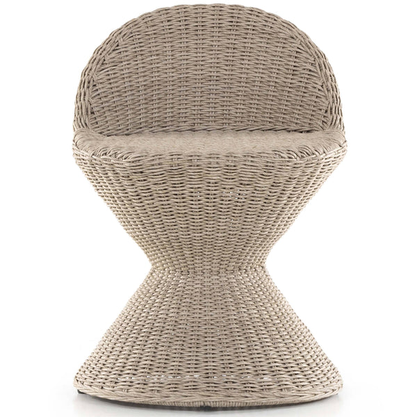 Home Fashion Maude Outdoor Chair Vintage White By Four Hands