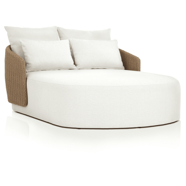 home fashion Maven Outdoor Double Chaise Faux Hyacinth by Four Hands