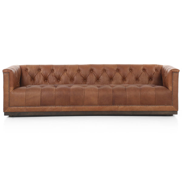 home fashion Maxx Leather Sofa Heirloom Sienna by Four Hands