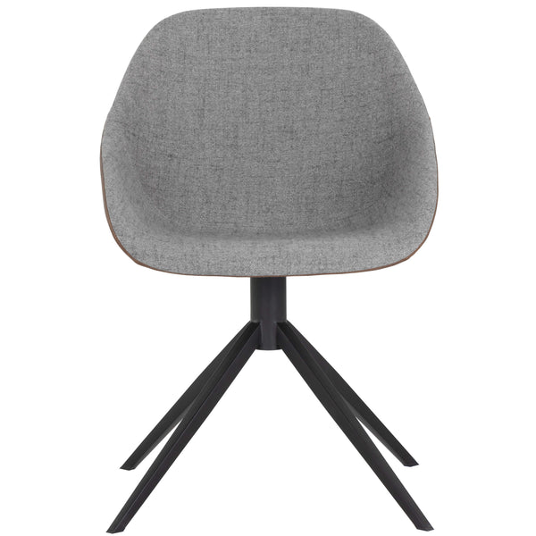 Home Fashion McCoy Swivel Dining Chair November Grey Set Of 2