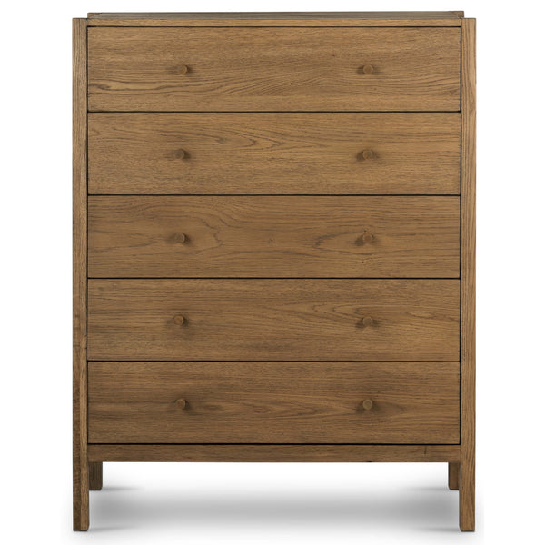 Home Fashion Meadow 5 Drawer Dresser Tawney Oak By Four Hands