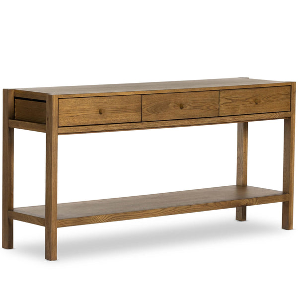 home fashion Meadow Console Table Tawny Oak by Four Hands