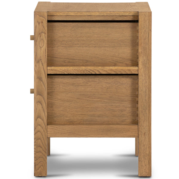 Home Fashion Meadown Nightstand Tawny Oak By Four Hands
