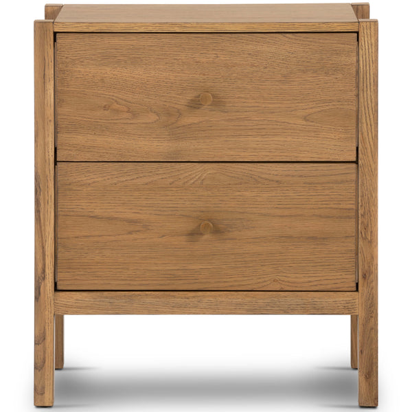 Home Fashion Meadown Nightstand Tawny Oak By Four Hands