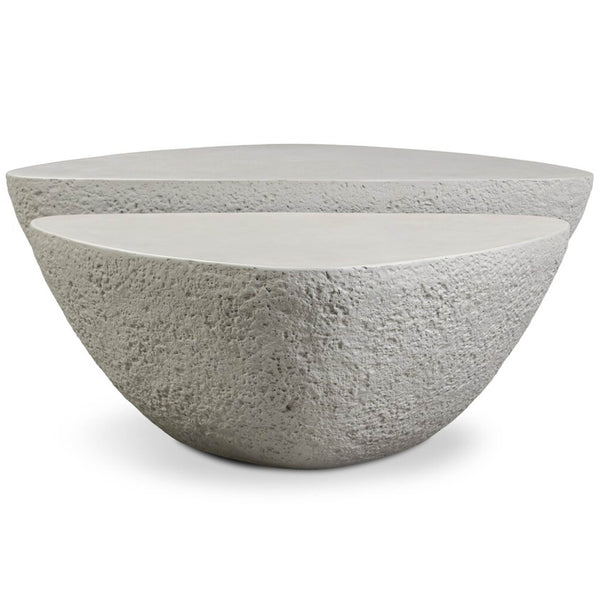 Home Fashion Medina Outdoor Nesting Coffee Table Matte Stone