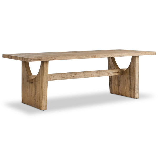 home fashion Merida Rectangular Dining Table Bleached Alder by Four Hands