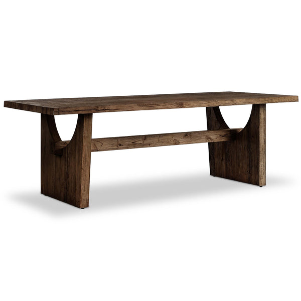 home fashion Merida Rectangular Dining Table Smoked Alder by Four Hands