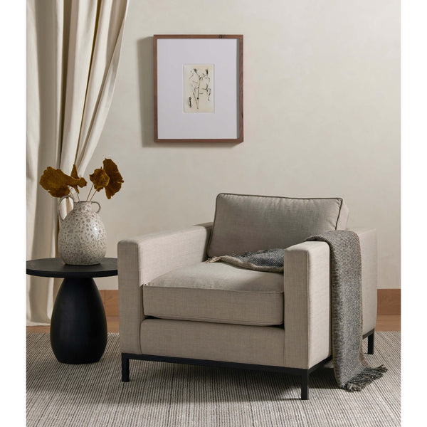 Home Fashion Merla Wood End Table Black Wash Ash By Four Hands